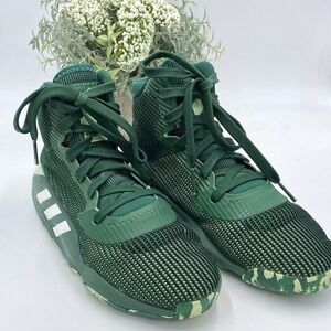 Adidas mens Green Pro‎ Bounce 2019 Basketball sneakers M 6.5/wom 8 ART G26168